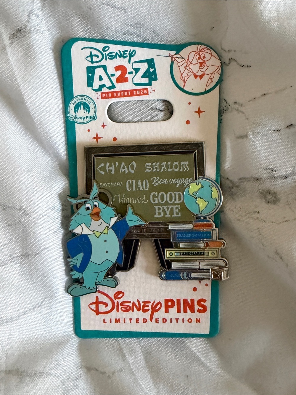 Disney | NWT Professor Owl Goodbye Pin